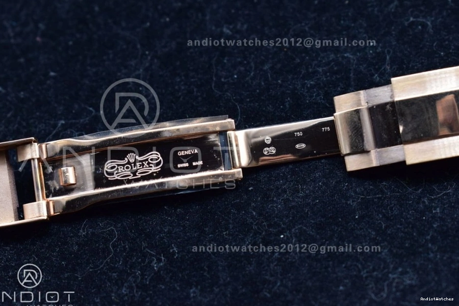 116685 YachtMaster RG on Edition Bracelet 1:1 II A Blue RG 1223 GMF Best TopPick Ceramic 1031